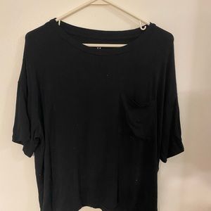 Aerie Black Tee